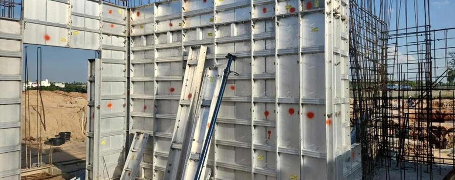 Monolithic Formwork System in Muthangi